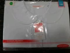 女のコ120cmスクールブラウス半袖のサムネイル