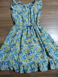 TOCCA 花柄 ノースリーブワンピース 130のサムネイル