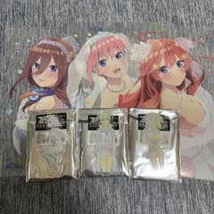 五等分の花嫁展　クリアファイル　原画アクリルスタンドコレクション　セットのサムネイル