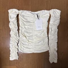 【新品未使用】ROHE シャーリング長袖トップス