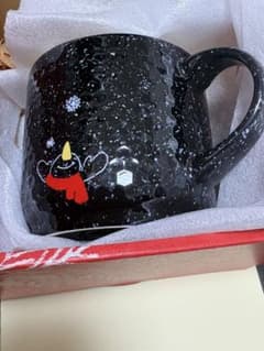 新品未使用　2016 スタバ　マグカップ　雪だるまのサムネイル