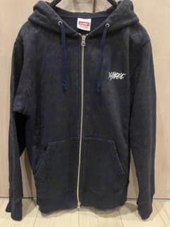 XLARGE ジップアップパーカー 紺色 S 150 160 エクストララージのサムネイル