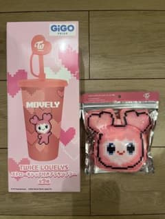 GIGO限定】TWICE LOVELYS タンブラー エコバッグ モモ - メルカリ