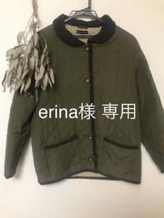 erina様専用 ＊ 古着 ＊ キルティングコート ＊ ボアのサムネイル