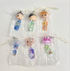 크레용 신짱 유라유라 페이스 미니 매력 전 6종 컴플리트 가챠