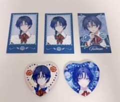 Nijisanji Rose Valentine Hanakago Tsubasa Cheki Can Badge