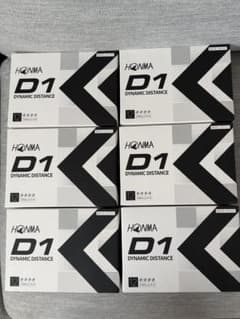 新品】HONMA D1 ゴルフボール 12個入×6箱 BT2201WHホワイト - メルカリ
