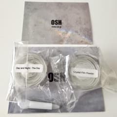 【2種セット】OSH ネイルパウダー The Day、クリスタルフィルムパウダーのサムネイル