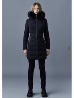 MACKAGE マッカージュブラックファー付きダウンジャケット　CALLA-BXのサムネイル