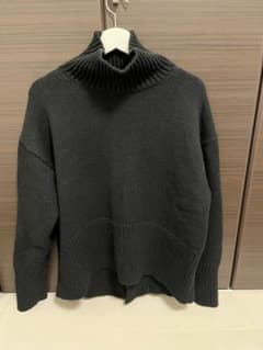 アダムエロペ　バックスリットプルオーバー黒のサムネイル