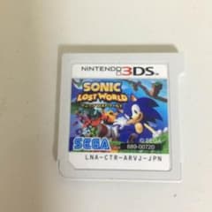 3DS ソニック ロストワールドのサムネイル