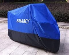 バイクカバー バ　265 x 105 x 125 cm (黒+青XXL) 厚手のサムネイル