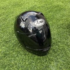 Arai アライ　ブラック フルフェイスヘルメット　黒　日本製　61-62cm