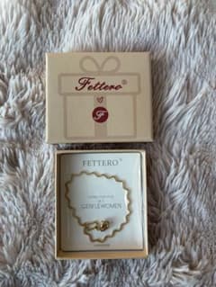 新品◆FETTERO チェーン ブレスレット ゴールドカラーのサムネイル