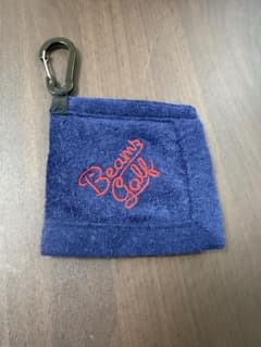 ビームス BEAMS GOLF ゴルフ用 ボールクリーナー カラビナ付 美品 - 3