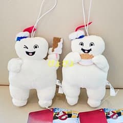 고스트 버스터즈 마시멜로만 봉제인형 마스코트 스트랩 애니메이션