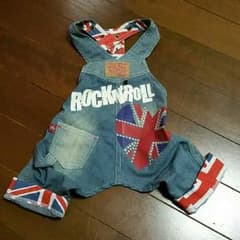 ☆わんちゃんオーバーオール☆（M）のサムネイル