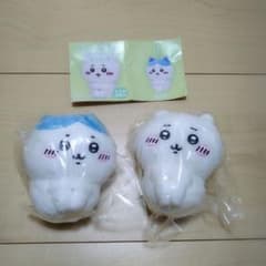 ちいかわぬいぐるみbig4★ちいかわ&ハチワレセット　ガチャガチャのサムネイル