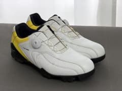 Mizuno LS-001 ゴルフシューズ ホワイト イエローのサムネイル