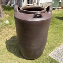 アンティーク 昭和 レトロ 大壺 四耳壺 希少 レア 傘立て 古民具 骨董