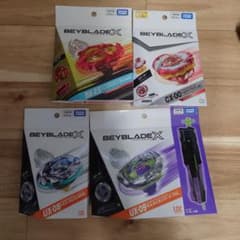 入手困難4点セット UX-08 UX-09 UX-11 BX-23 (Y111) UX-08 スターター シルバーウルフ3-80FB｜製品情報｜BEYBLADE X タカラ