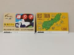 Thumbnail of 記念オレンジカード 踊り子号・BEST TRAIN 2枚セット