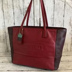 COACH コーチ　トートバッグ　バイカラー　23469