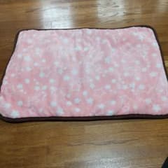 ワンちゃんの敷き毛布のサムネイル