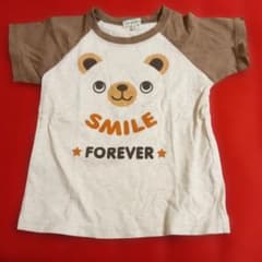 3can4on キッズ Tシャツ 100cm ベアデザインのサムネイル