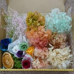 【最終値引き！】ハーバリウムお試しセット 花材ミックスのサムネイル