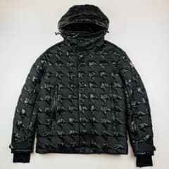 美品★モンクレール・ワッペン付 エンボス千鳥格子柄 ダウンジャケット(3) m73089305848_1.jpg?1705224774