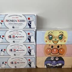 アヴォンリー・キース ＆アンパンマン鼻セレブ ティッシュペーパーセットNEPIAのサムネイル