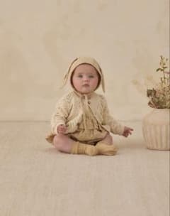 Quincy MaKnit Cardigan Naturalのサムネイル