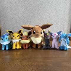 【ポケモン】もふぐっとぬいぐるみ・イーブイフレンズ7体セット