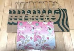 値下げ可能　スタバ紙ショッパーのサムネイル