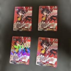 ヴァイスシュヴァルツ 東方project 博麗霊夢 TDP4枚 - メルカリ