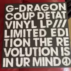 【匿名配送】 G-DRAGON COUP D’ETAT VINYL LPのサムネイル