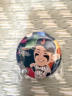 WBC 小園海斗選手缶バッジ2026 ガチャ 侍ジャパン - メルカリ