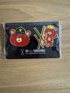 東方神起 XVision 15周年 ピンバッジ - メルカリ
