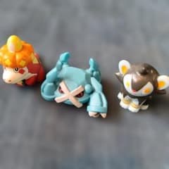 ポケモン　ソフビ指人形　3体セット　nintendoのサムネイル
