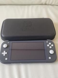 Nintendo Switch Lite 本体 グレー ケース付 - メルカリ