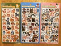 BONBON DROP シール　和柄 犬 猫のサムネイル
