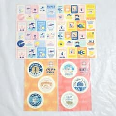 Totoro, Howl's Moving Castle, Kiki's Delivery Service Stickers - Set of 4 - Ghibli Stickers (Bundle)