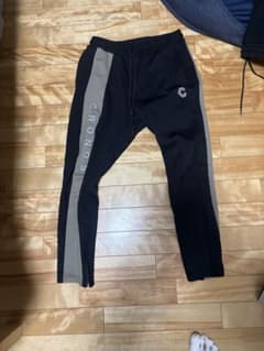 CRONOS ジョガーパンツ ブラック/ベージュ s - メルカリ