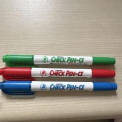 ZEBRA CHECK PEN-α 3本セットのサムネイル