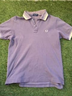 【希少】FRED PERRY パープル ポロシャツのサムネイル