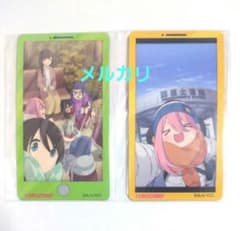 ゆるキャン△ スマホ風 マグネットシート あfろ 各務原なでしこ 志摩 