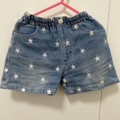 Xgirl 星柄デニムハーフパンツのサムネイル