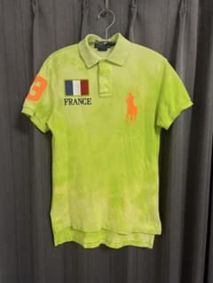 Polo Ralph Lauren ビックポニーポロシャツ FRANCE y2k - メルカリ