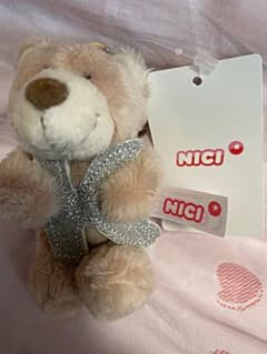 NICI  ベアー　キーホルダー　イニシャル　Kのサムネイル